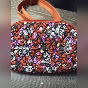 Disney + Vera Bradley Micky And Minis Floral Vine Belt Bag